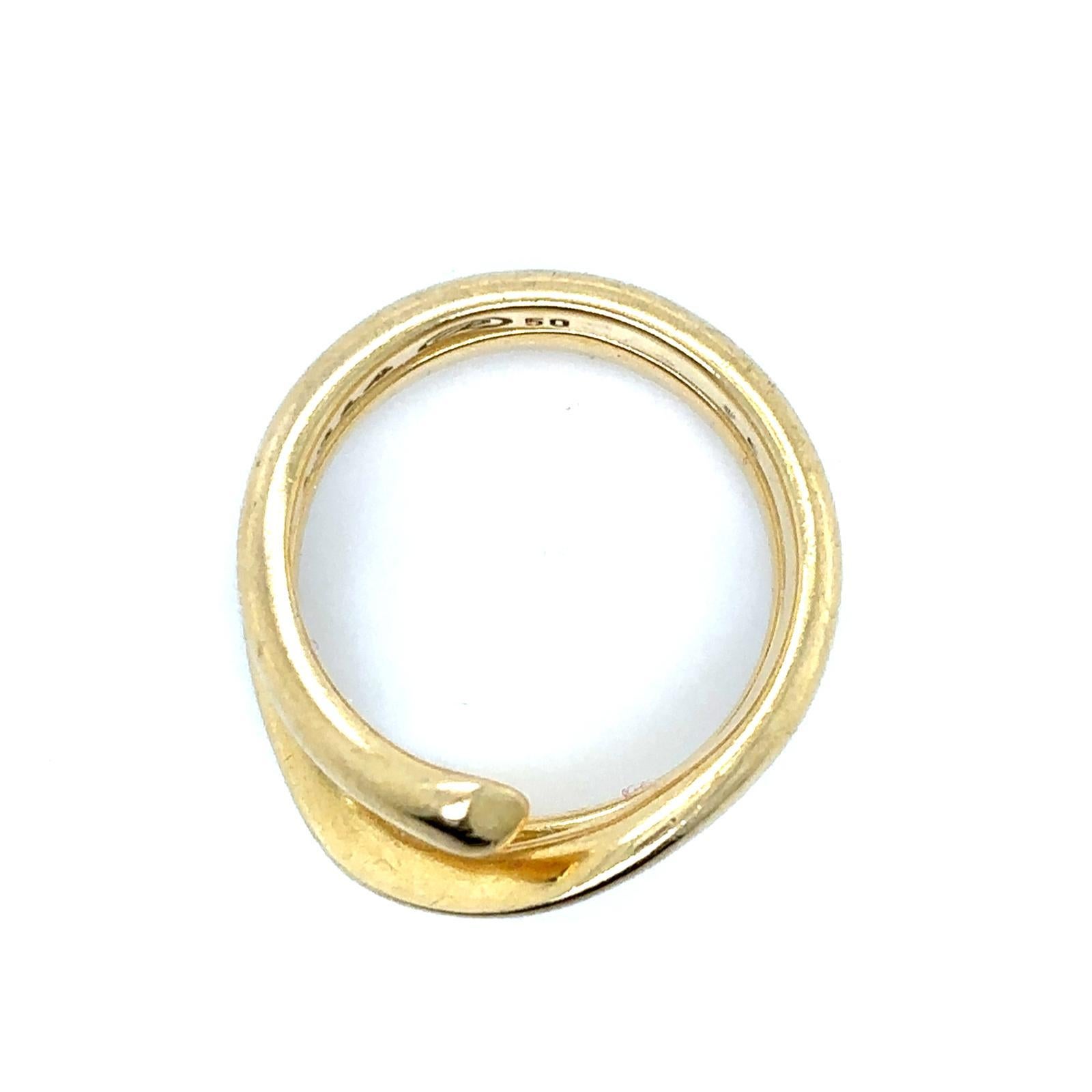 Georg Jensen Magic Ring Anello in oro giallo 18 carati, Danimarca in vendita 5