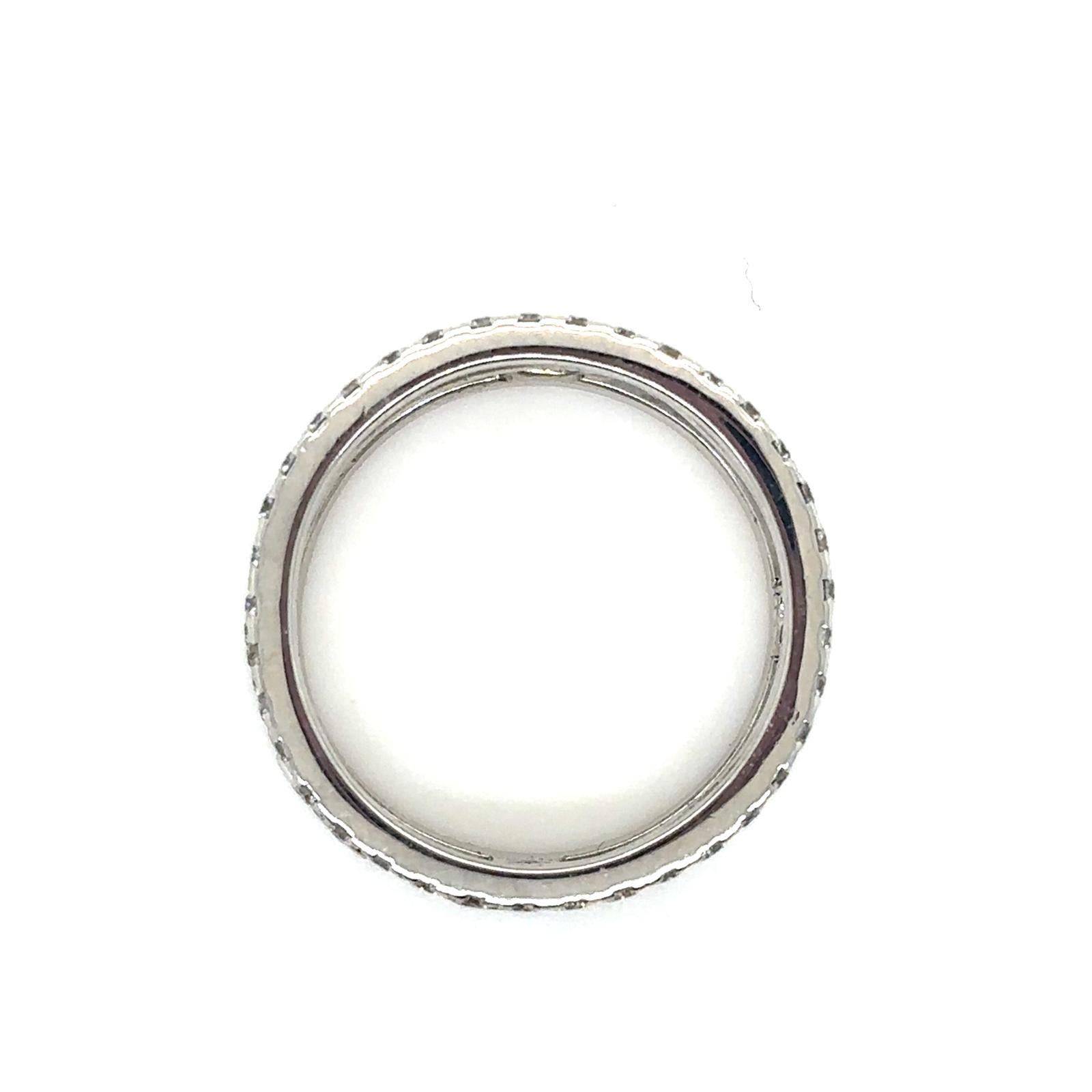De Beers Diamant-Dauerring Platin, CIRCA 2020 im Angebot 1