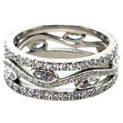 De Beers Diamant-Dauerring Platin, CIRCA 2020