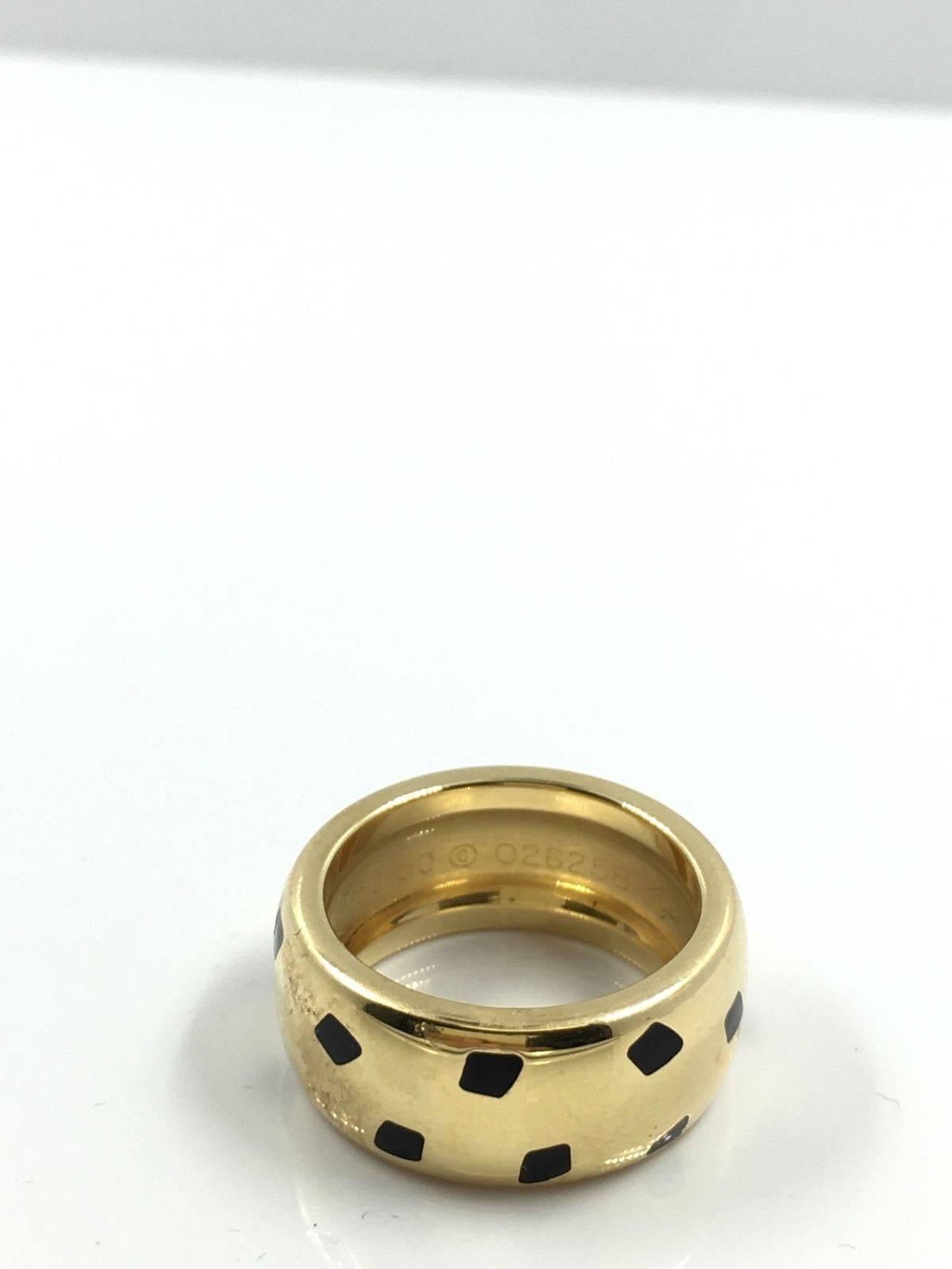 Cartier Pelage Panthere Ring Yellow Gold In Excellent Condition In Miami, FL