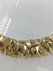 Cartier Gold Jumbo Elephant Necklace