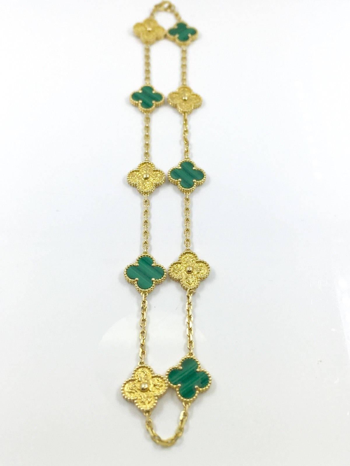 van cleef necklace multicolor