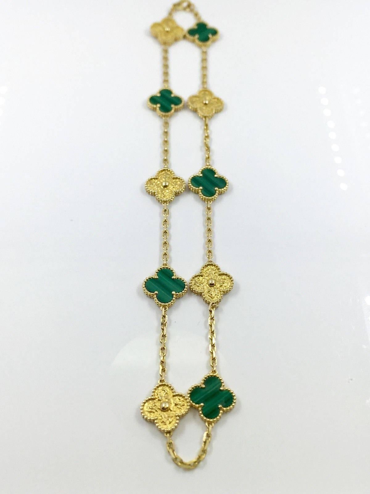 Van Cleef & Arpels has just unveiled  Special Edition Vintage Alhambra necklaces for the 70th Anniversary of the American Adventure; but, you have to go back in time further than a mere 70 years and far from America to truly appreciate the