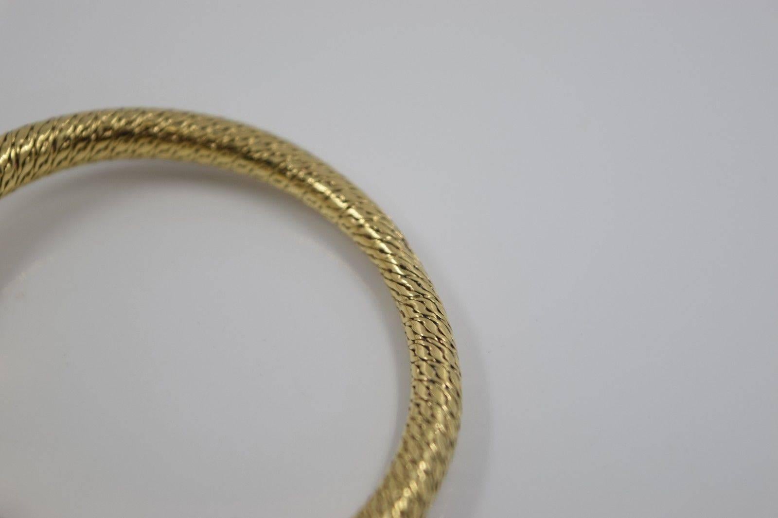 1970s Cartier Paris Sapphire Onyx Diamond Gold Panther Bracelet 1