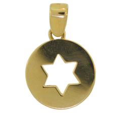 Cartier Gold Medal Star Pendant for Necklace