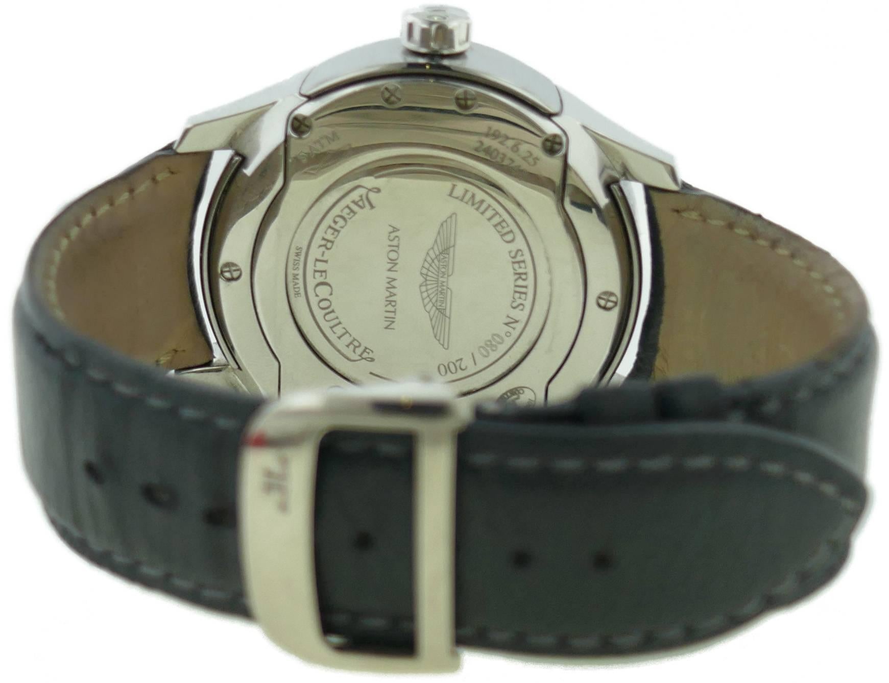 Jaeger LeCoultre Amvox 2 Chronograph Platinum Limited Edition Watch In Excellent Condition For Sale In Miami, FL