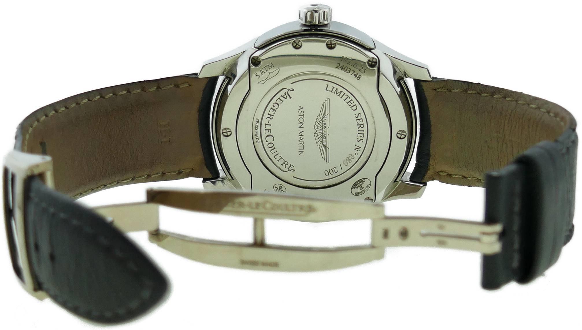Jaeger LeCoultre Amvox 2 Chronograph Platinum Limited Edition Watch For Sale 1