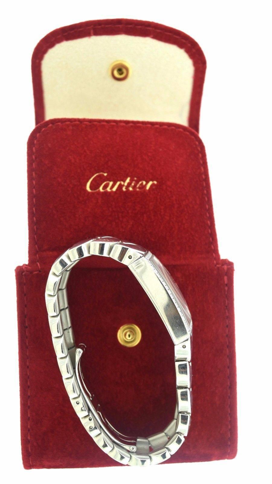 Cartier Diamond La Dona Watch, Large, 18k White Gold 6