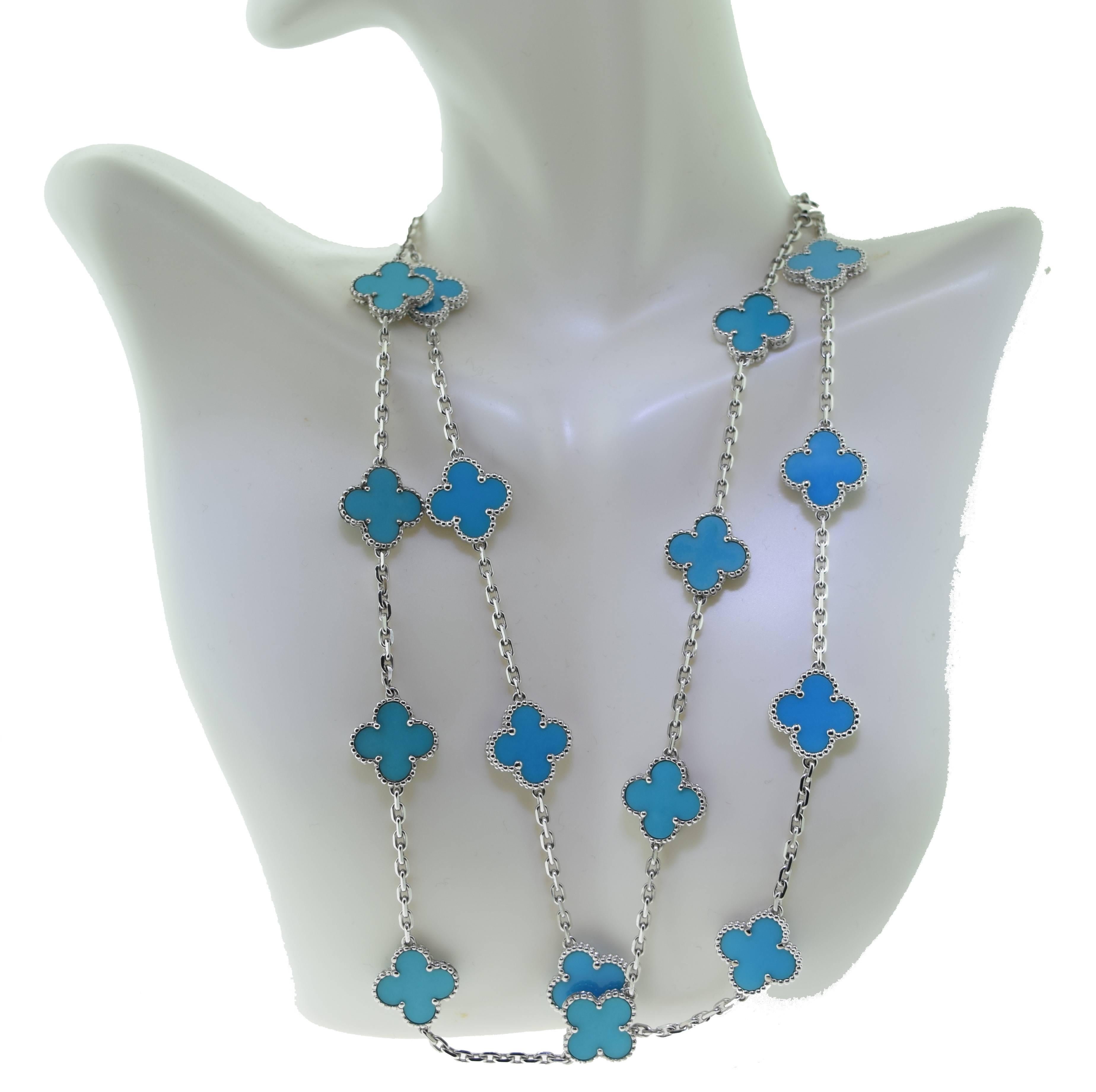 van cleef and arpels 10 motif necklace