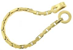 Cartier Yellow Gold Agrafe Bracelet