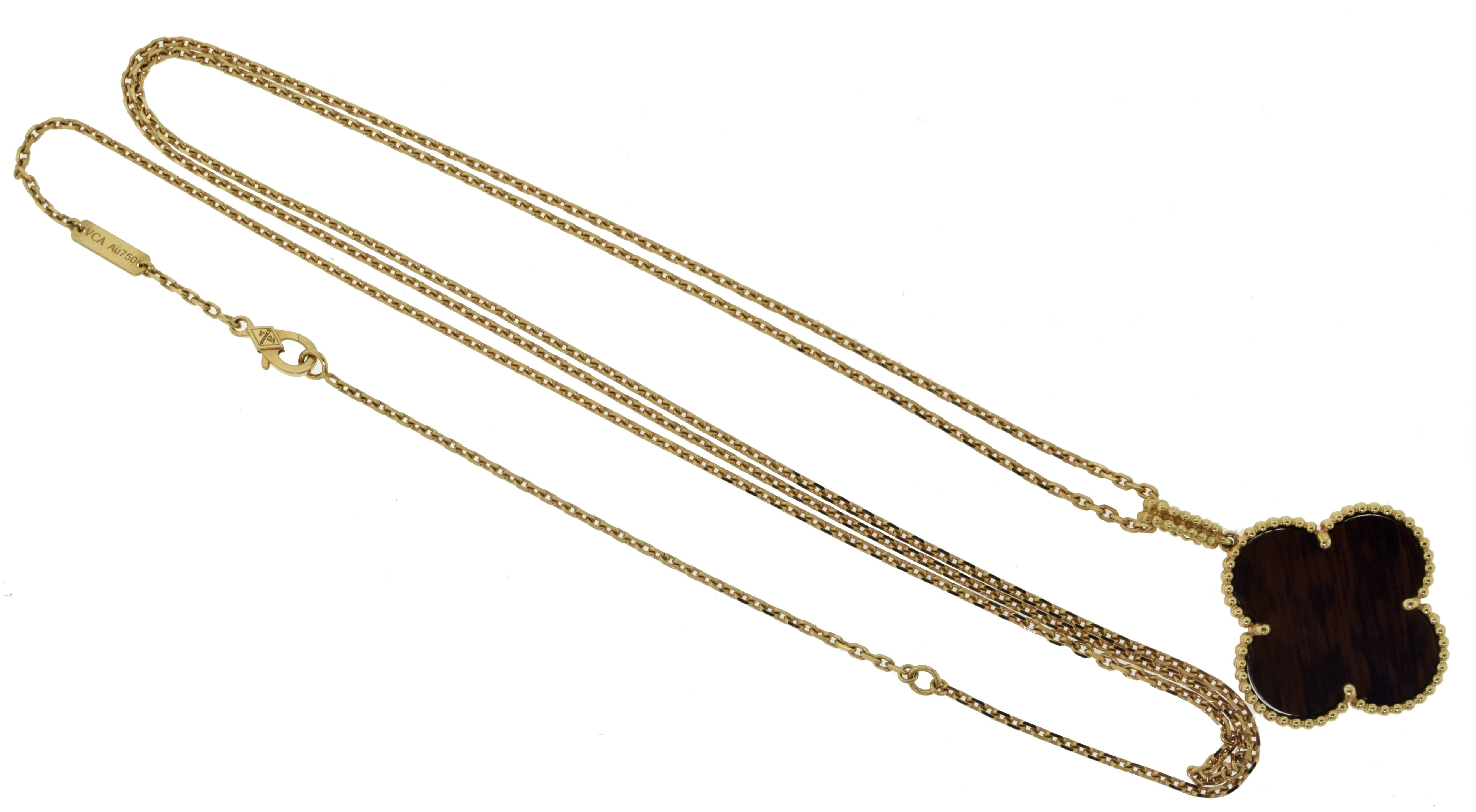 magic alhambra long necklace