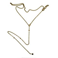 Bvlgari "Bvlgari Bvlgari" Very Long Rope Necklace in 18 Karat Rose Gold 2