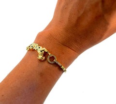 Cartier Panthère de Cartier Wrap Diamond Onyx Tsavorite Garnet Bracelet