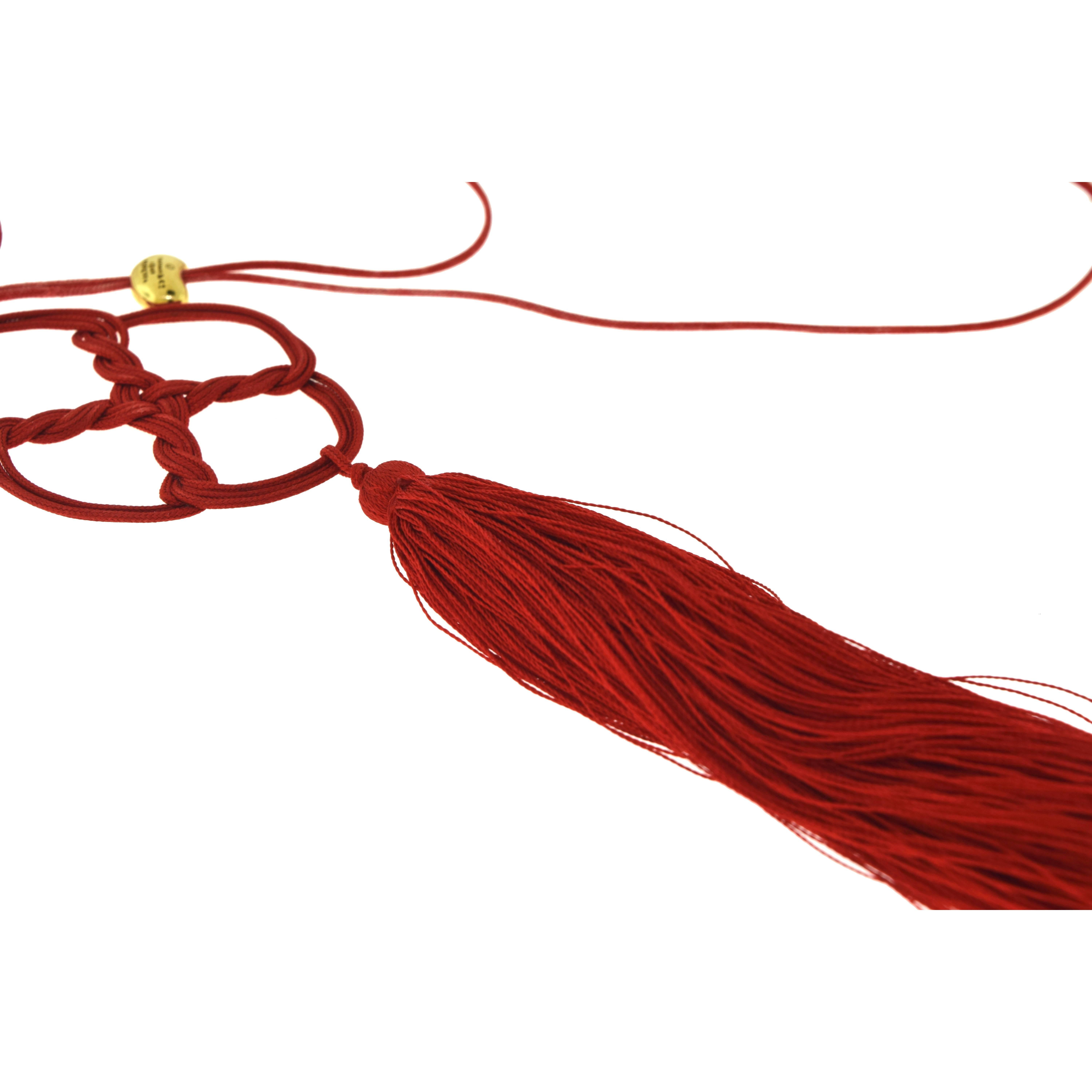 tiffany tassel necklace