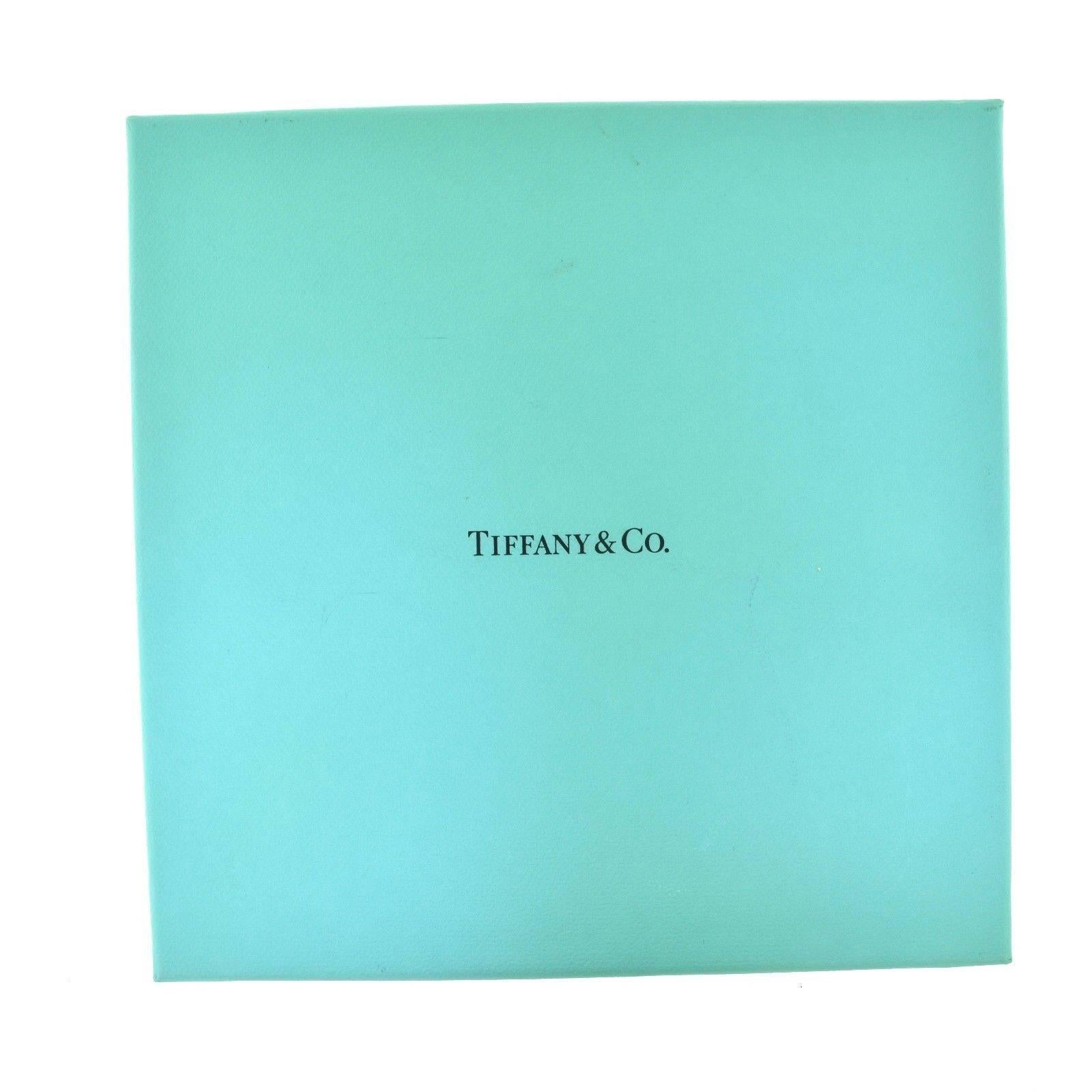 Tiffany & Co. Circlet Double Drop Diamond Two Piece Platinum Set For Sale 6