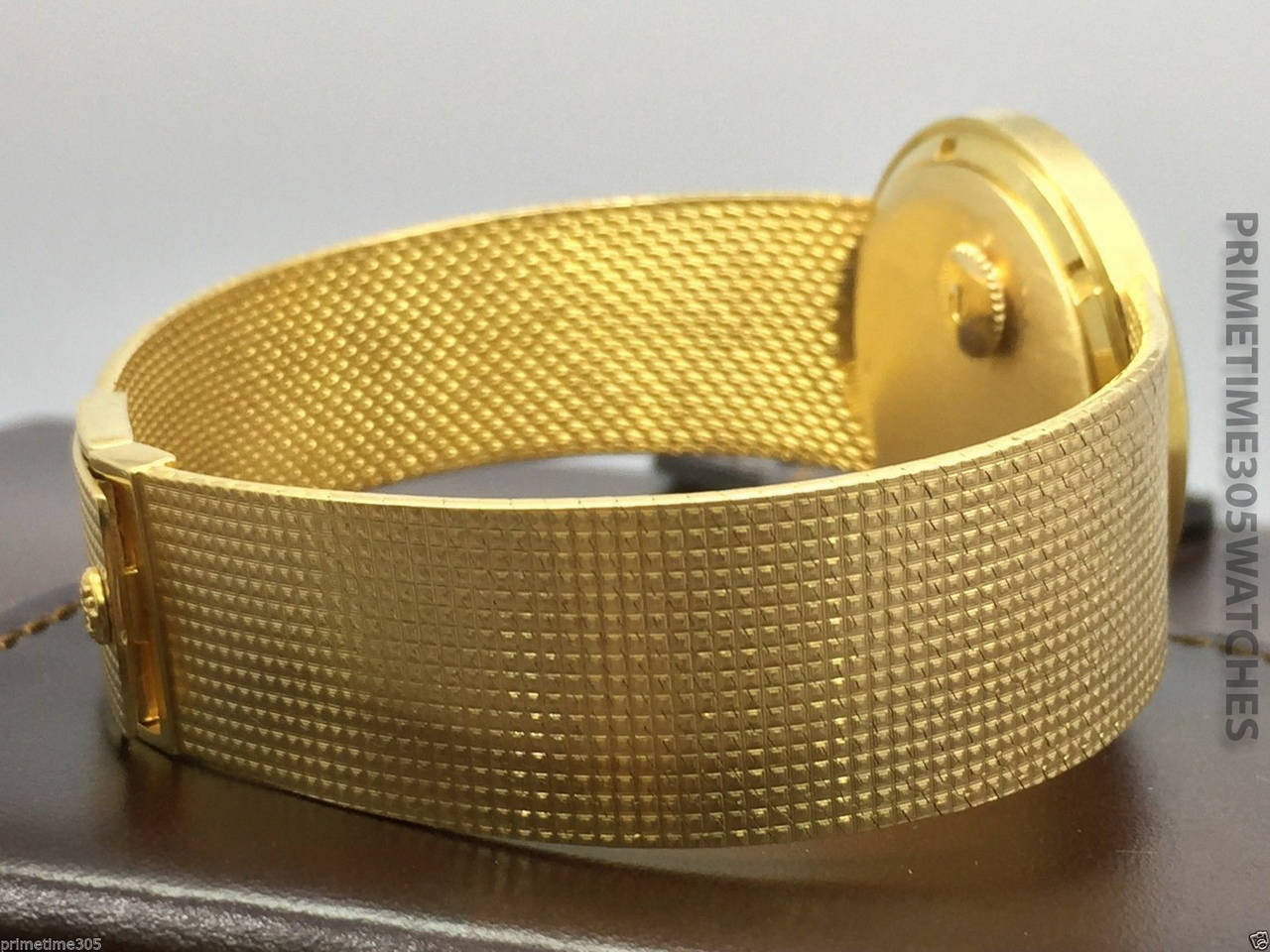 Men's Mens Patek Philippe 18k Yellow Gold Automatic Watch On Bracelet, Ref 3563/3