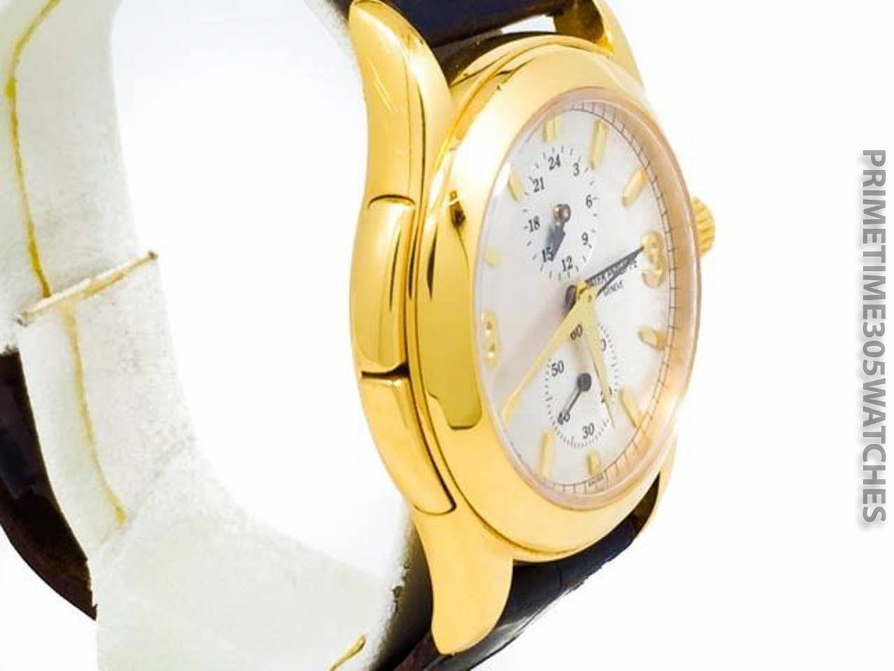 Men's Patek Philippe Yellow Gold Travel Time Wristwatch Ref 5134J