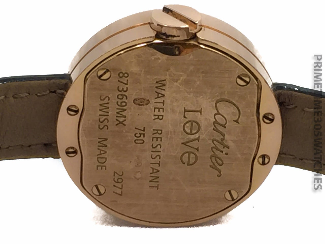 Cartier Lady's Rose Gold Diamond Wristwatch Ref WE800531 3