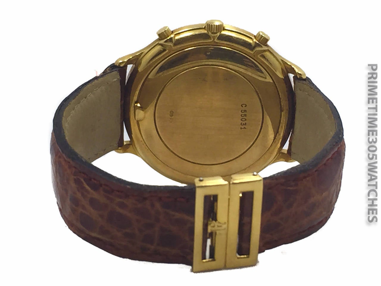 Audemars Piguet Yellow Gold Huitieme Chronograph Wristwatch 1