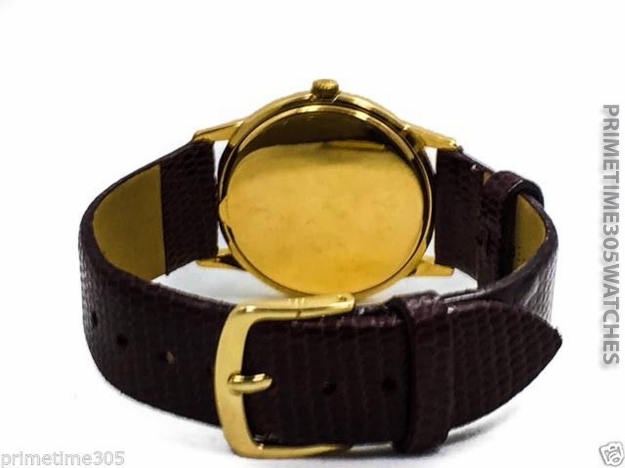 Men's Patek Philippe Yellow Gold Calatrava Date Automatic Wristwatch Ref 3593