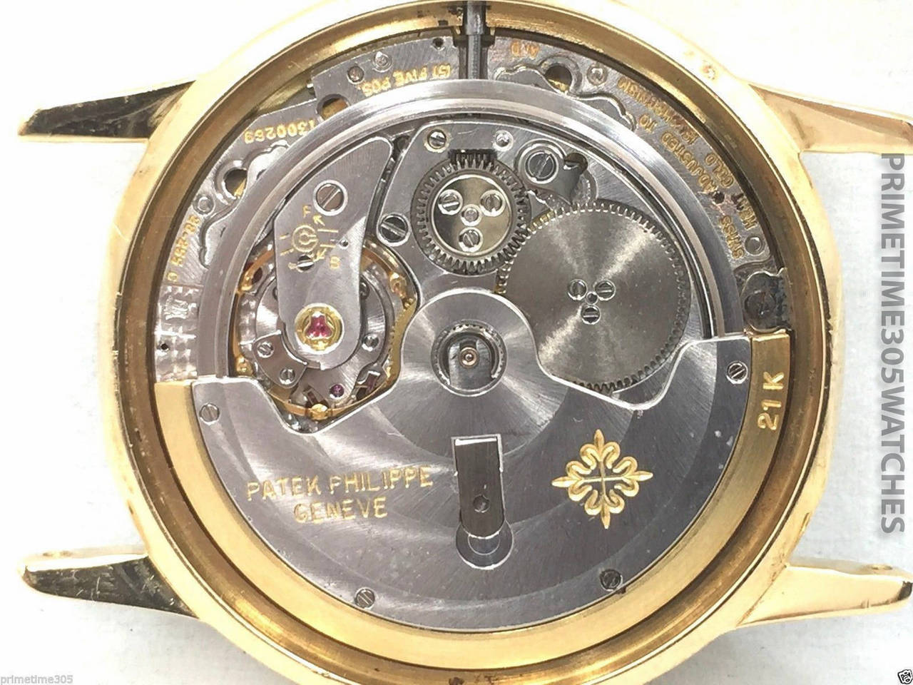 Patek Philippe Yellow Gold Calatrava Date Automatic Wristwatch Ref 3593 2