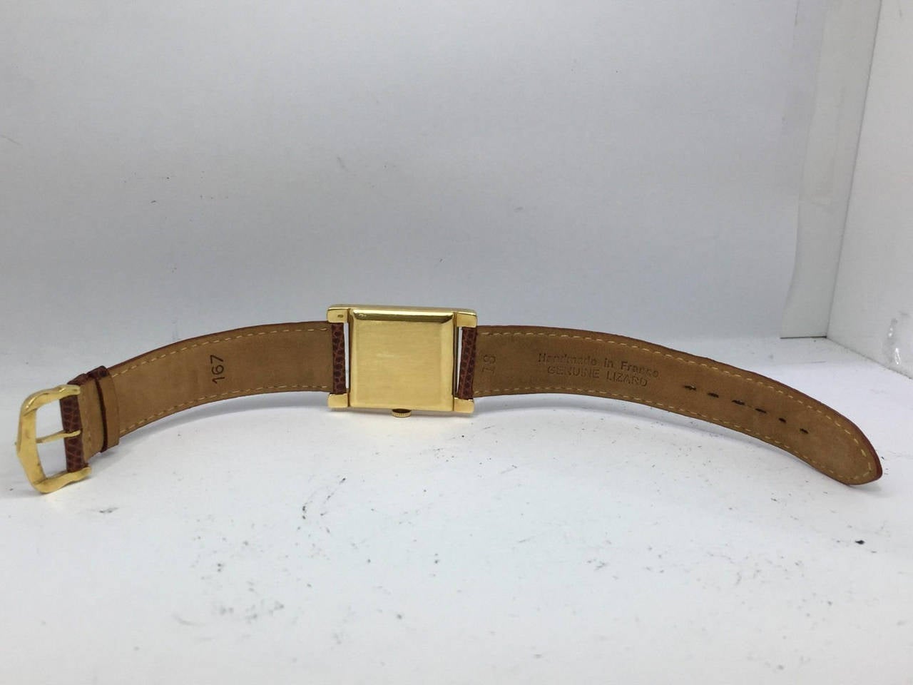 Audemars Piguet Yellow Gold Rectangular Wristwatch 2