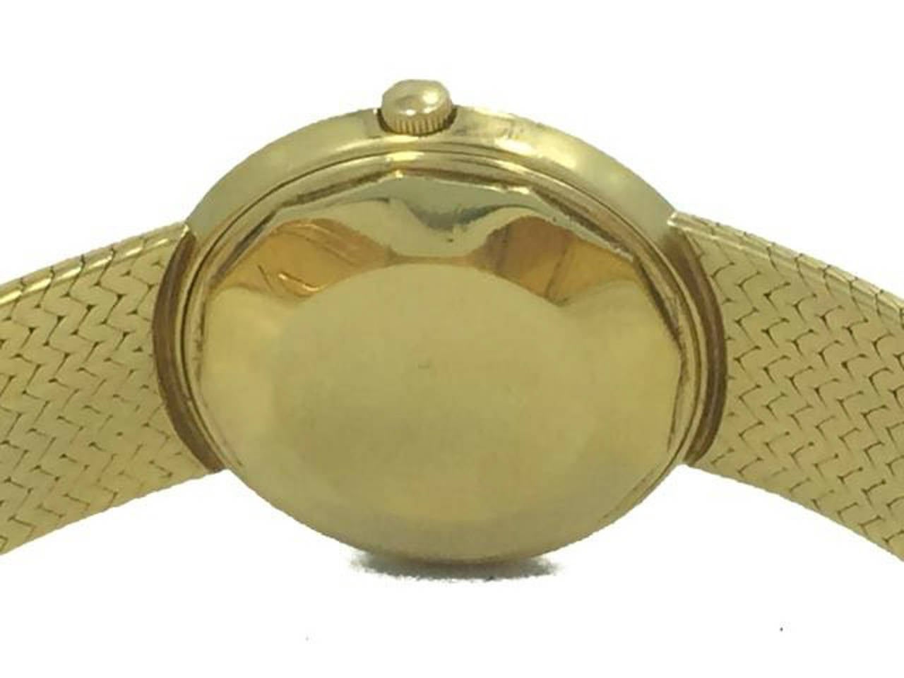 Women's Vacheron Constantin Yellow Gold Automatic Screw-Back Wristwatch