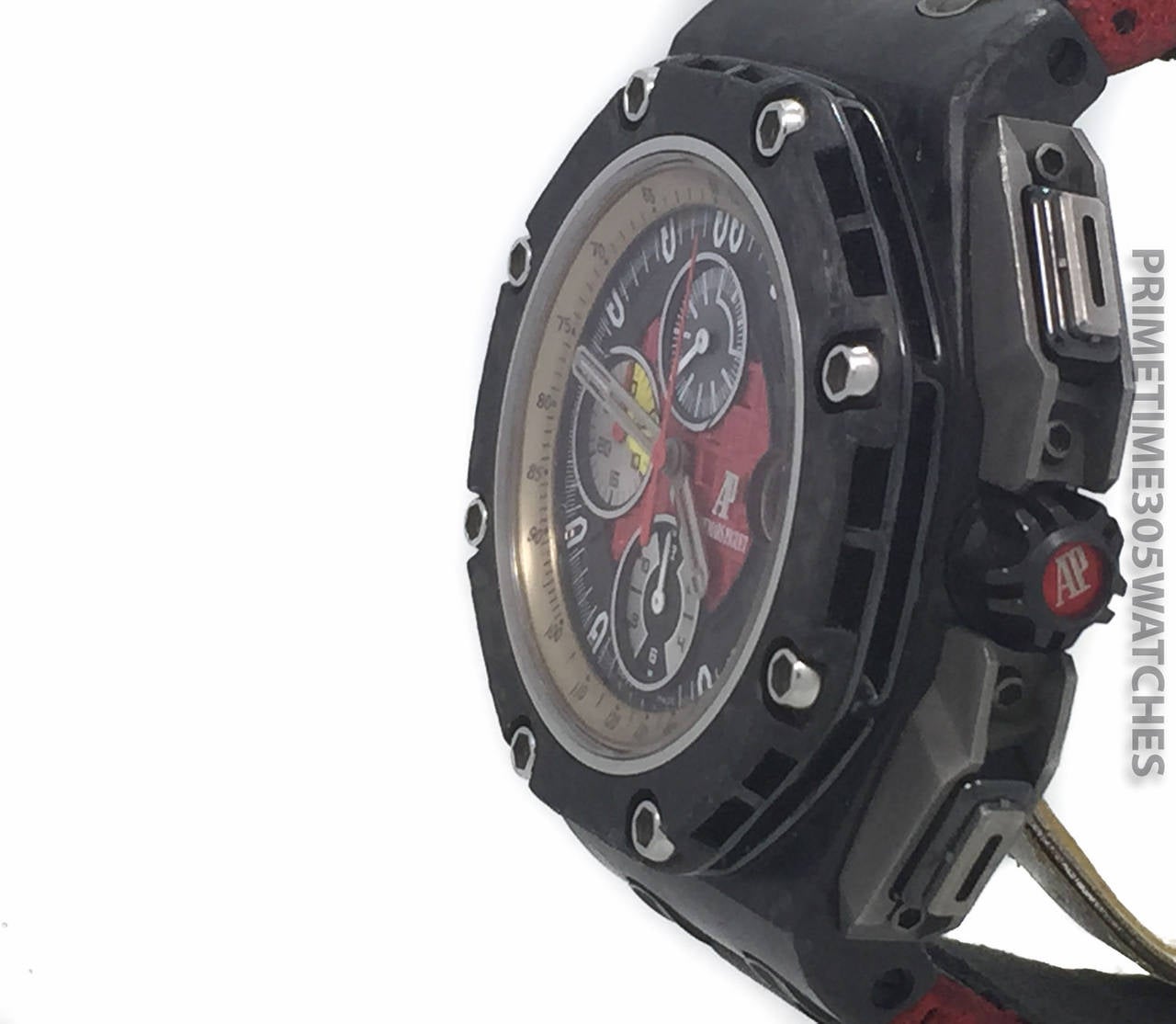 Audemars Piguet Forged Carbon Royal Oak Offshore Grand Prix Wristwatch In Excellent Condition In Miami, FL