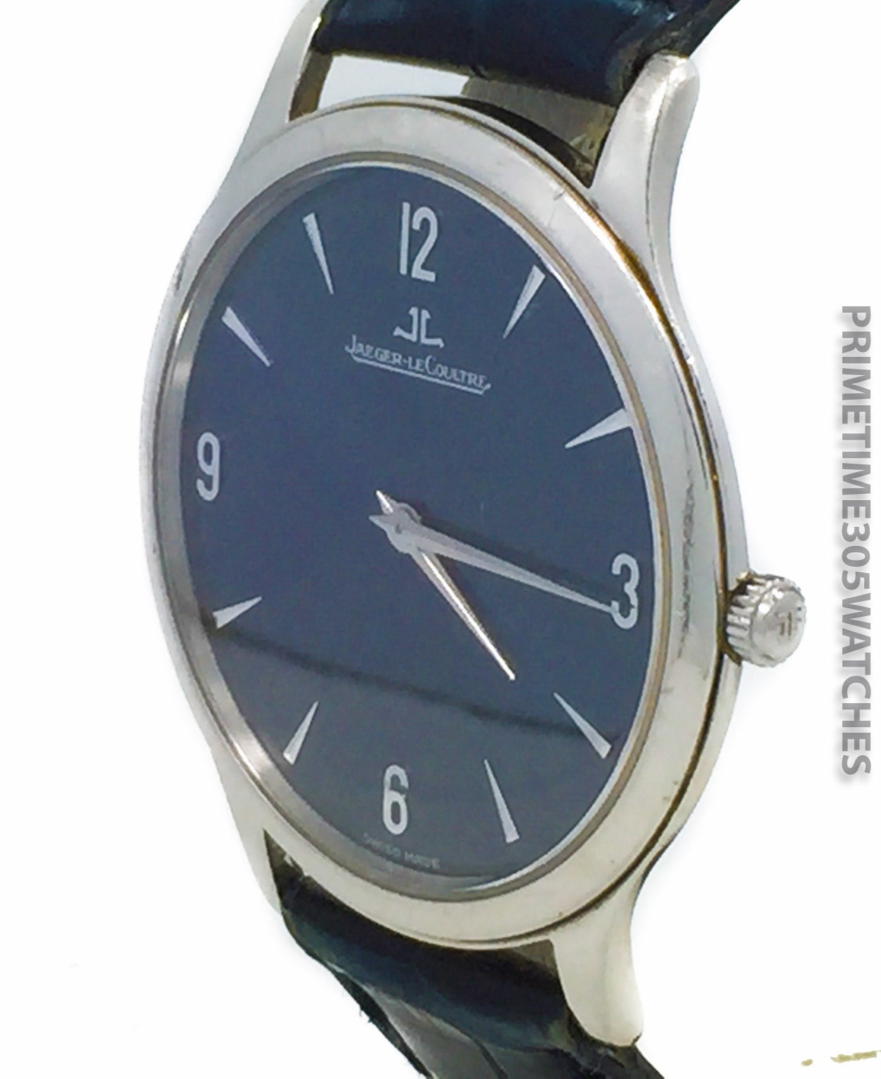 Modern Jaeger LeCoultre Platinum Master Control Ultra Thin Limited Edition Wristwatch