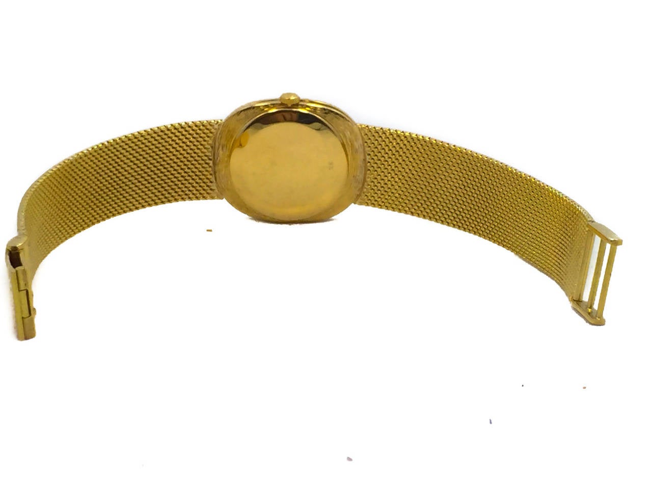 Patek Philippe Yellow Gold Ellipse Wristwatch on a Bracelet Ref 3548 1