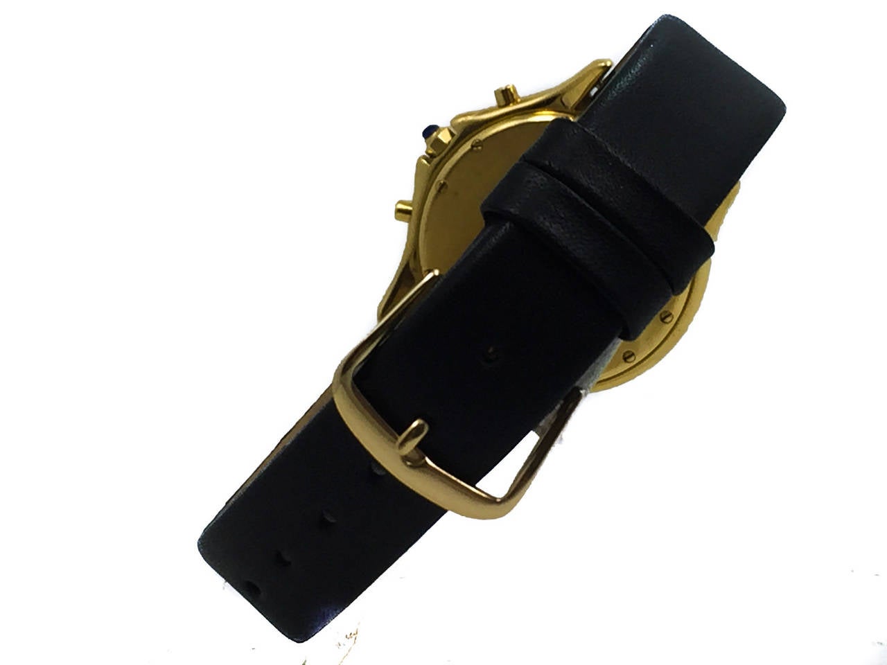 Cartier Yellow Gold Cougar Chronograph Wristwatch 2