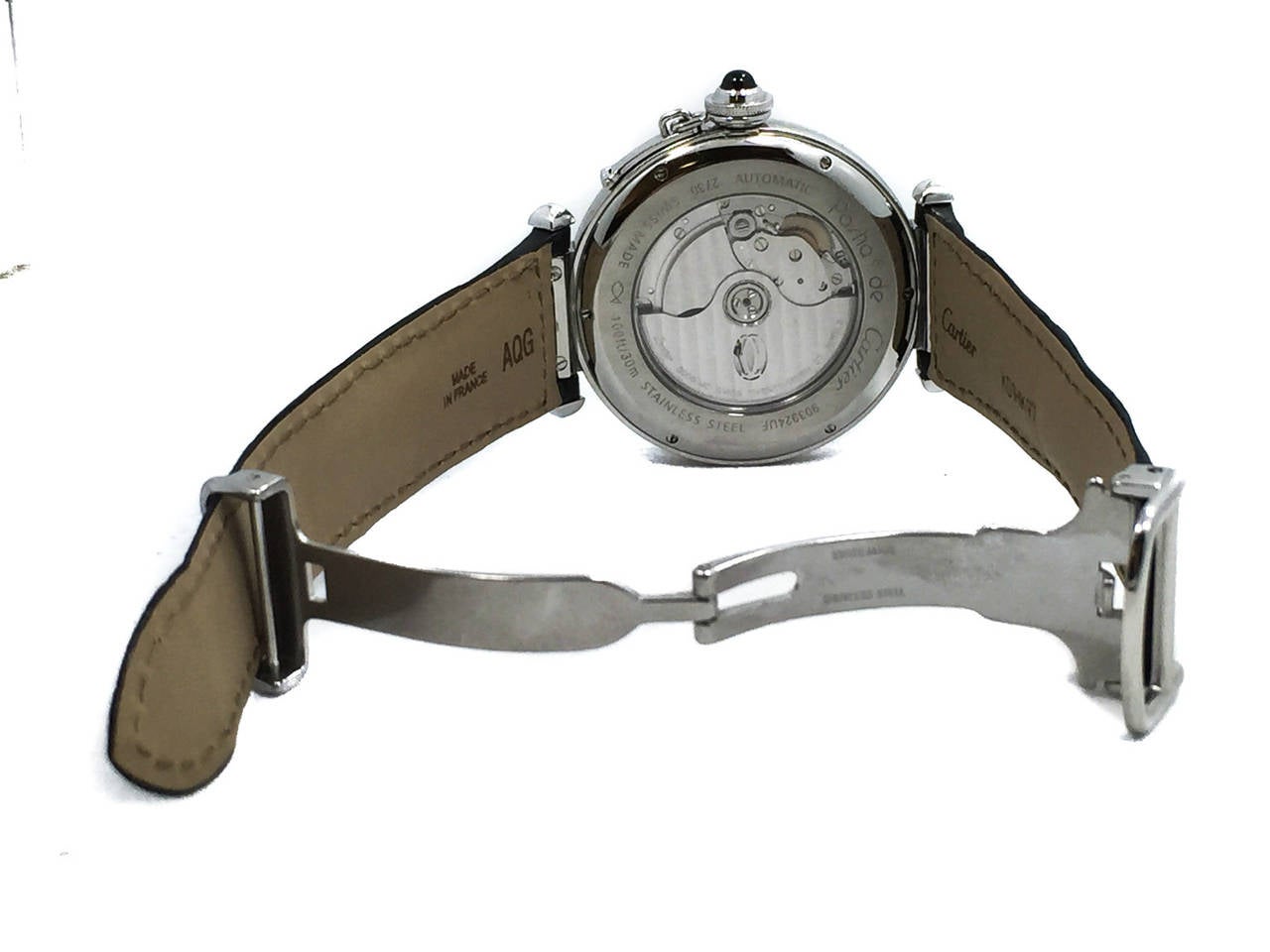 Cartier Stainless Steel Pasha 42mm Wristwatch Ref W3107255 1