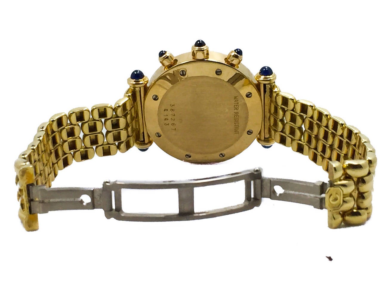 Chopard Lady's Yellow Gold Diamond Bezel Imperial Chronograph Wristwatch 2