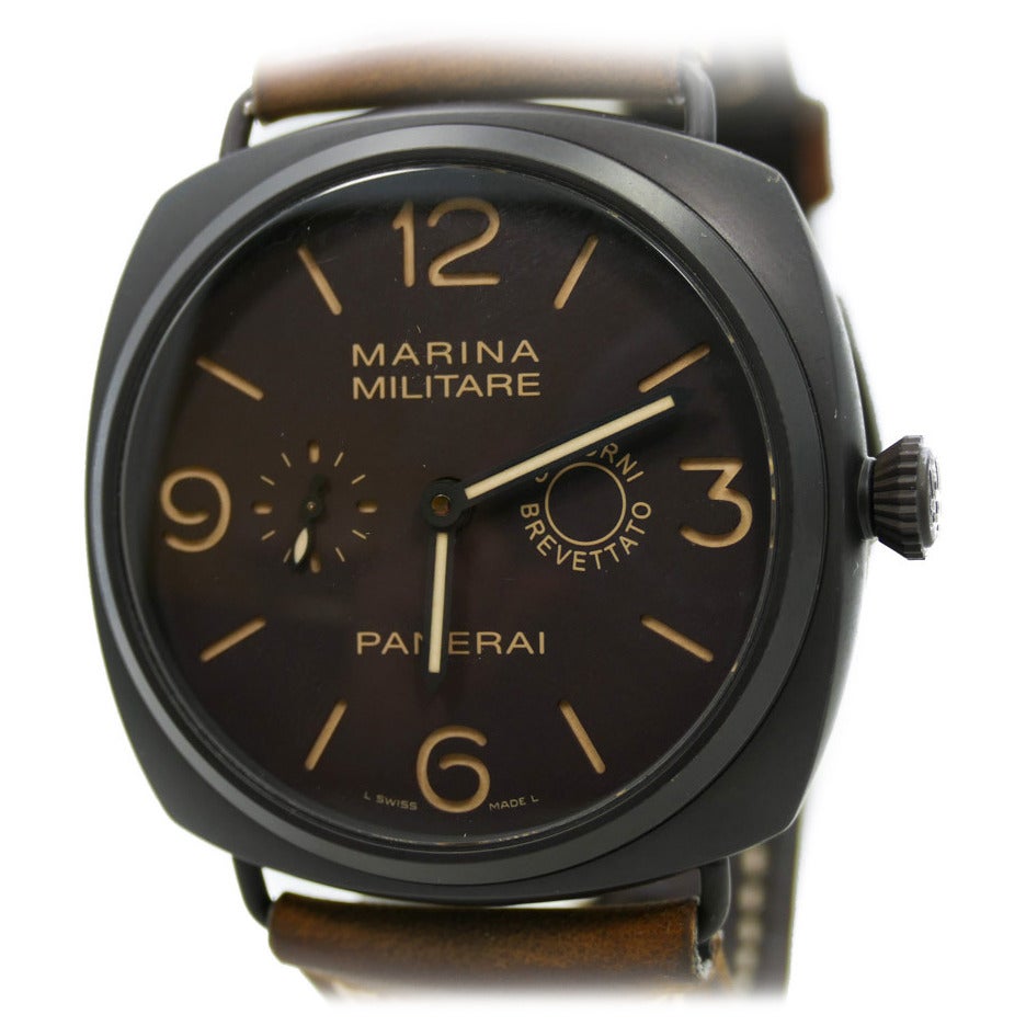 Panerai Pam 339 Radiomir Composite Marina Militare 8 Giorni Ltd Ed Wristwatch