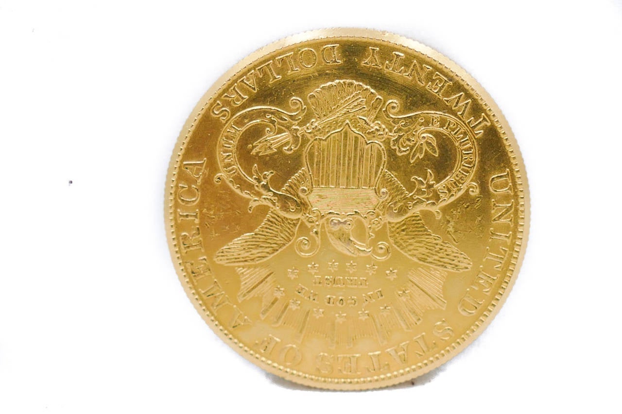 Audemars Piguet Yellow Gold  $20 Liberty Coin Pocket Watch 3