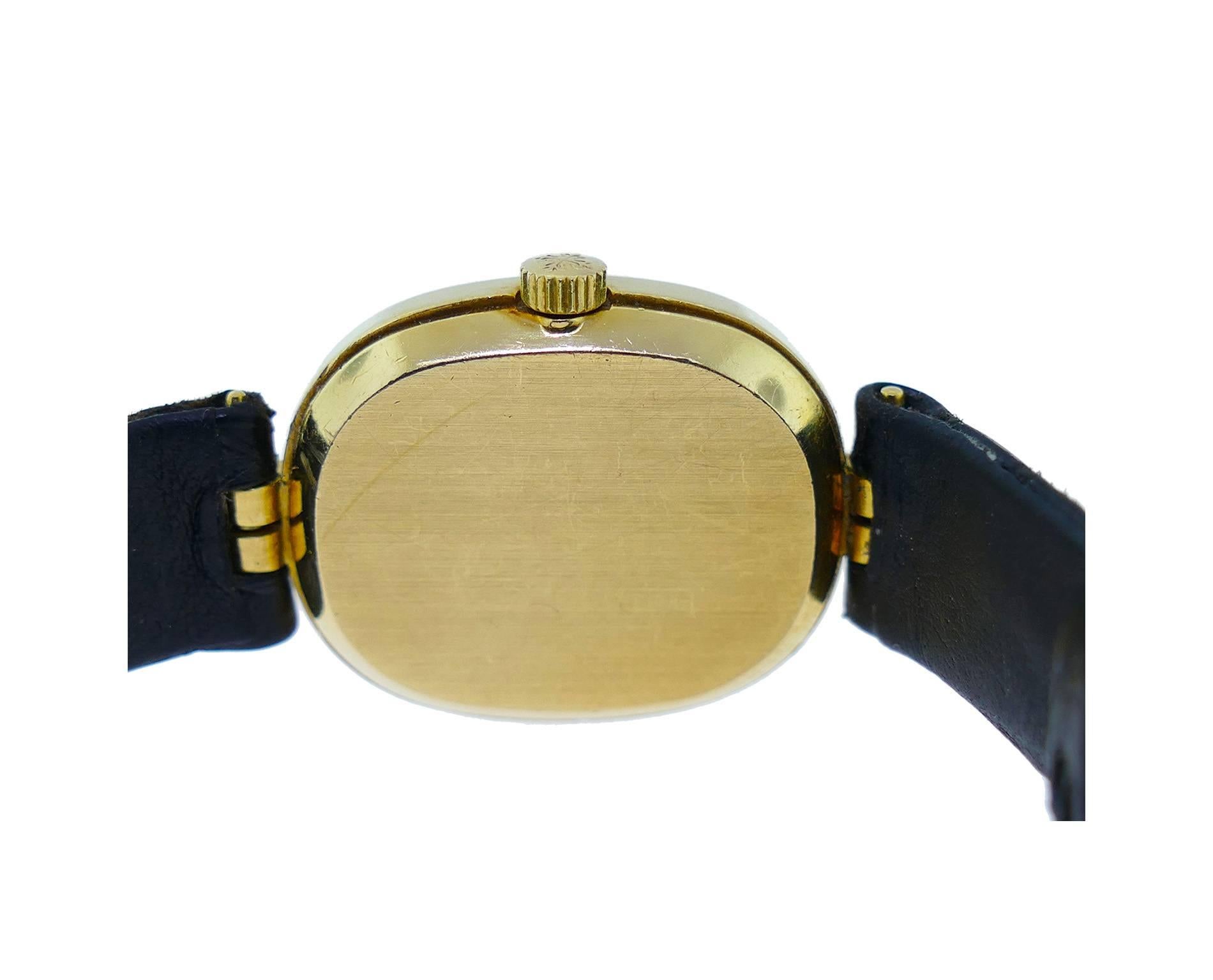Patek Philippe Lady's Yellow Gold Ellipse Wristwatch 2