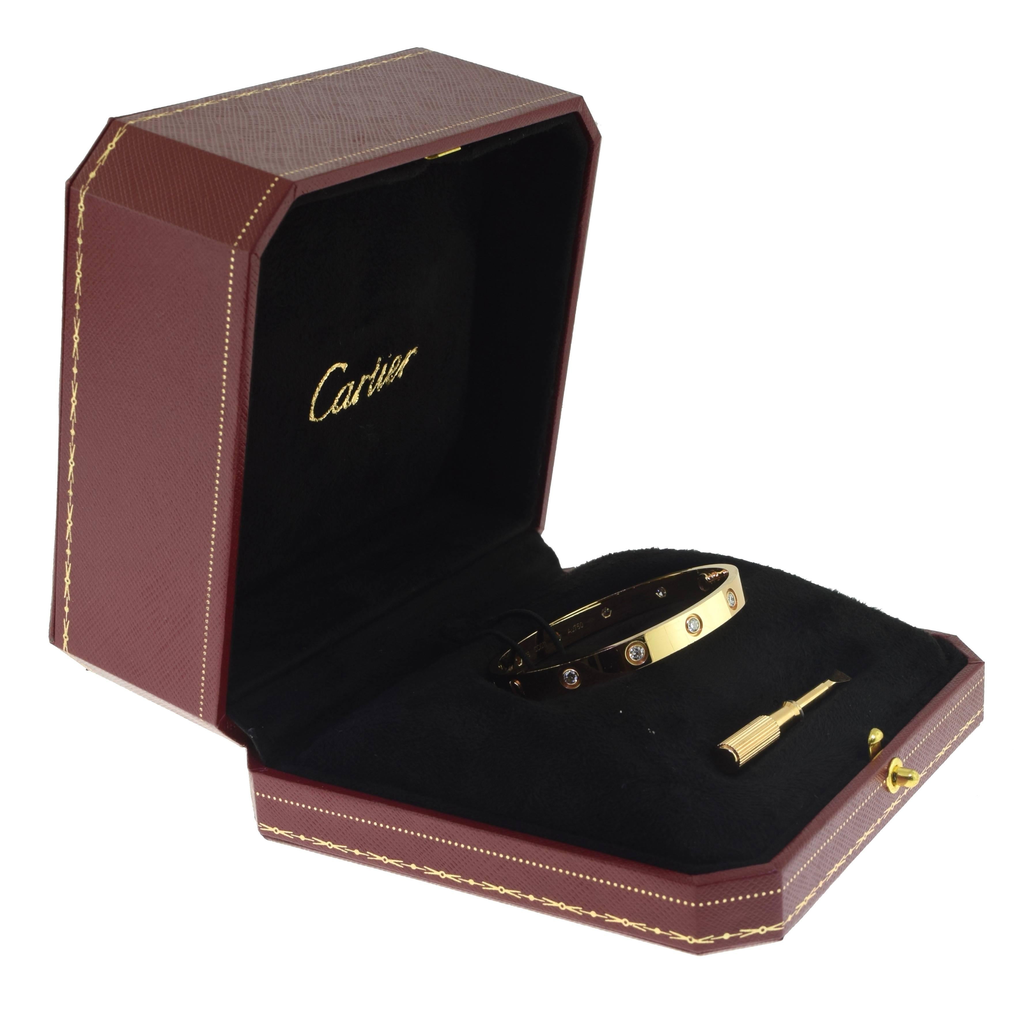 cartier bracelet certificate