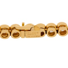 Van Cleef and Arpels 18 Karat Yellow Gold Diamond Necklace