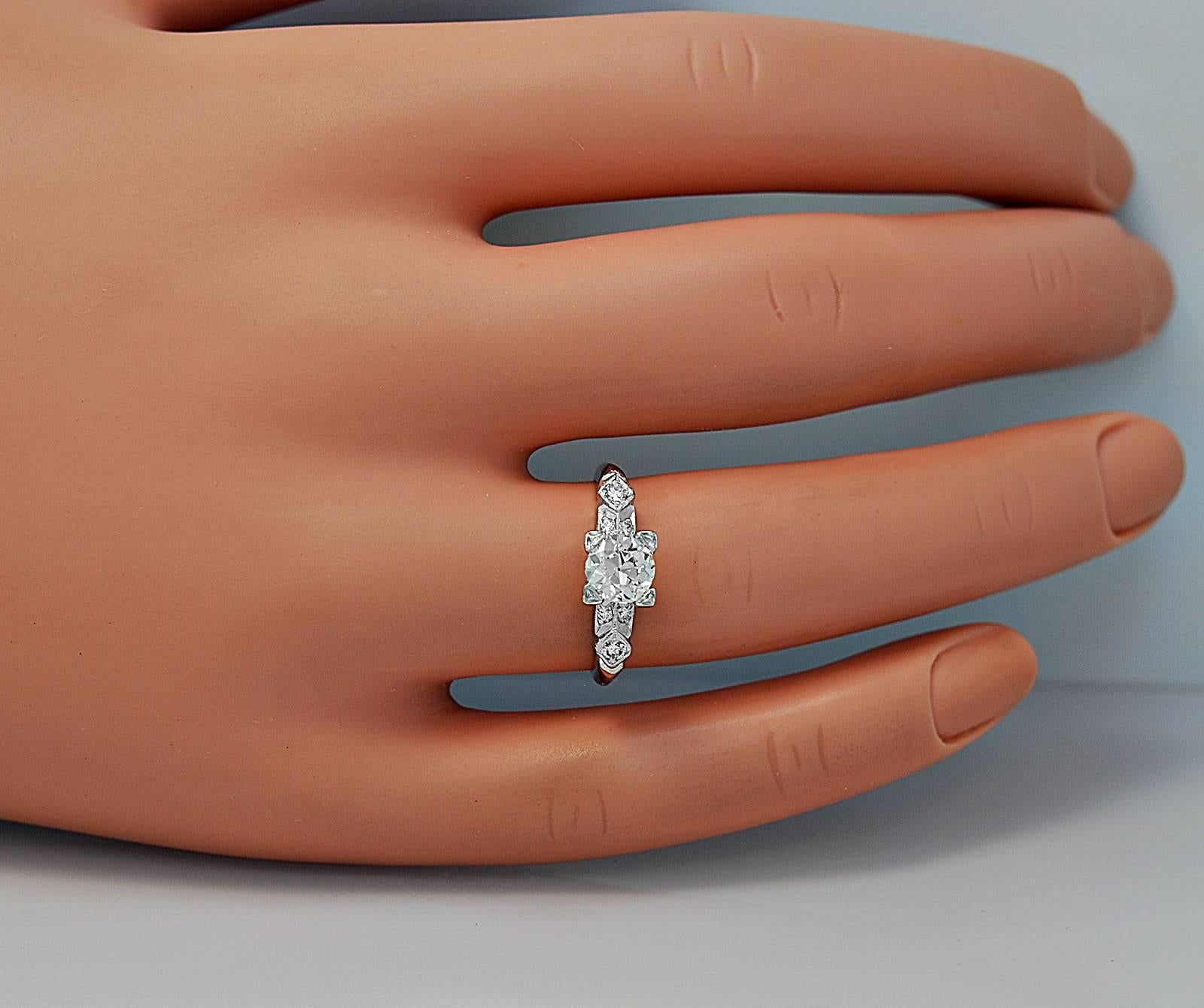 .75 carat engagement ring