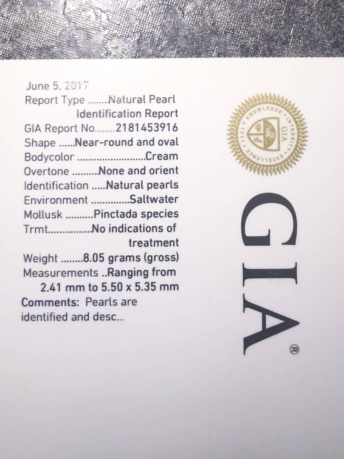 gia certified pearls