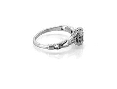 .70 Carat Diamond Antique Engagement Ring Platinum