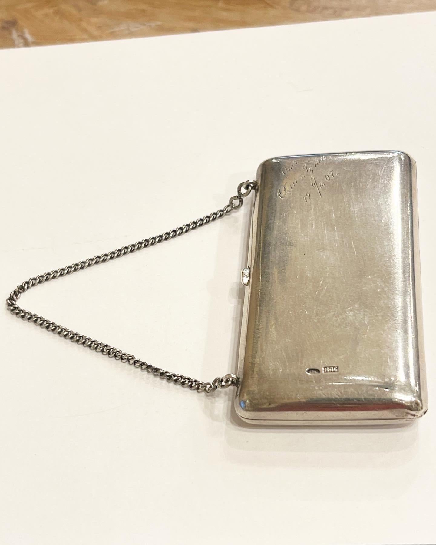 Russian 925 silver box dated 1907 For Sale 3