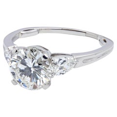 Tiffany & Co Platinum & Diamond Ring Circa 1960