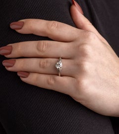 Art Deco 1.55 Carat Diamond Solitaire Ring