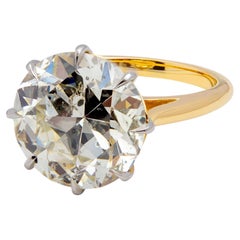 Impressive 8.10 Carat Diamond Solitaire Ring