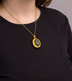 French Etruscan Revival Locket c.1870