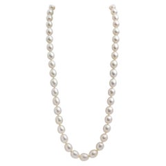 Strand of 48 Oval South Sea Pearls