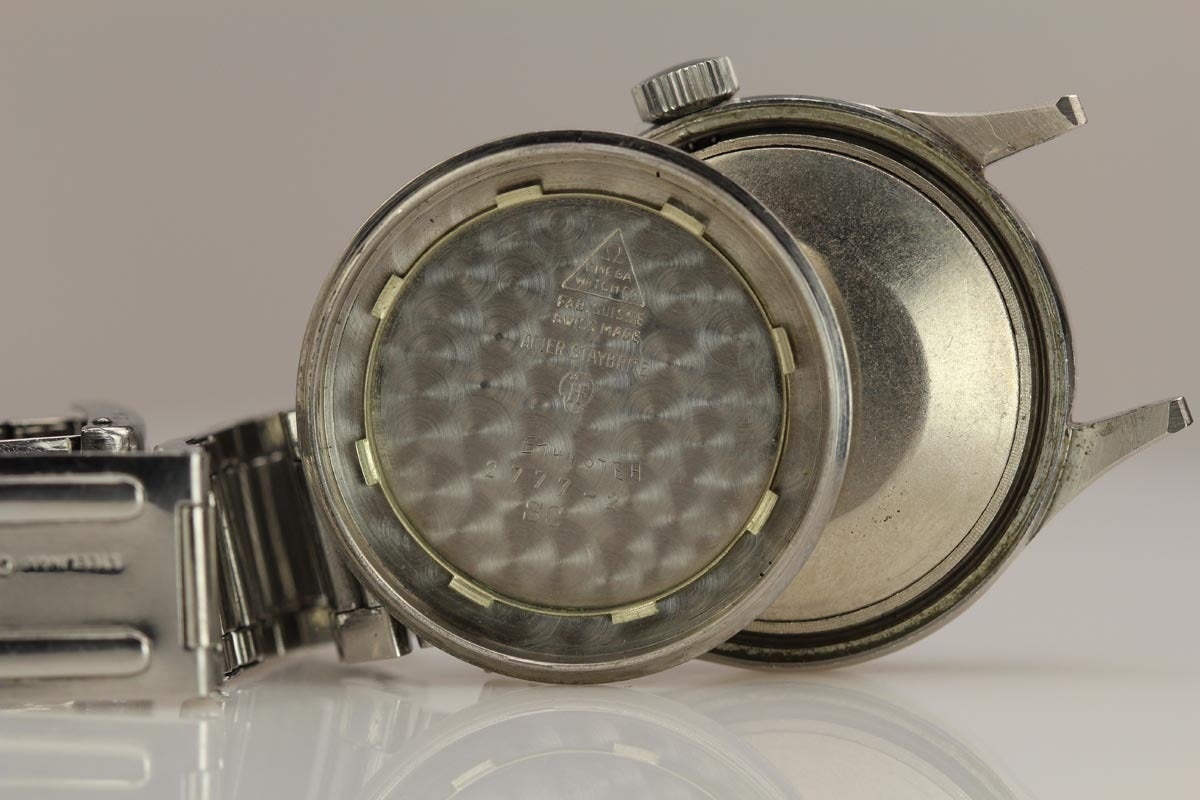 Omega Stainless Steel Military Wristwatch Ref 2777-2 circa 1950s 3