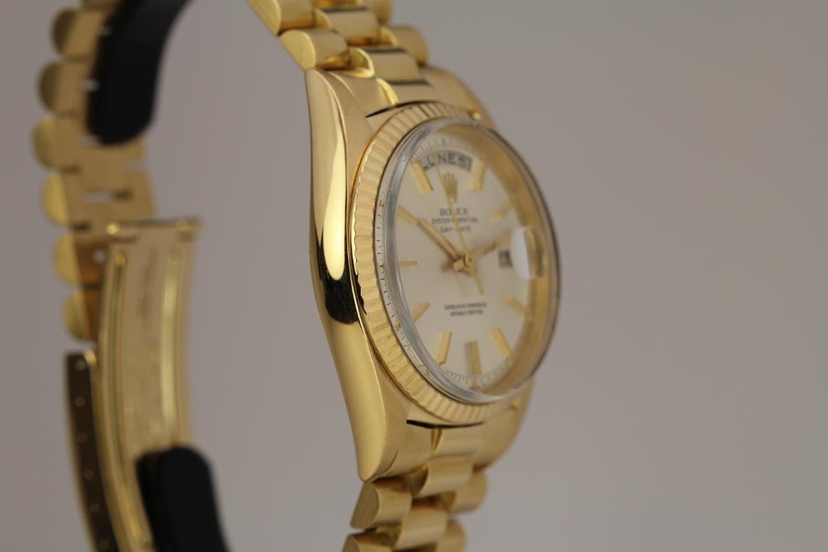 Rolex Yellow Gold Day-Date President Wristwatch Ref 1803 circa 1960 1