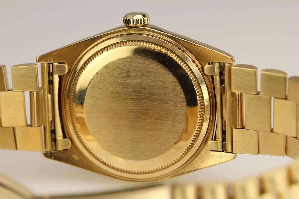 Rolex Yellow Gold Day-Date President Wristwatch Ref 1803 circa 1960 2
